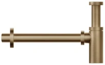 Gessi Technical Accessories Siphon 1 1/4”. Warm Bronze Br. PVD