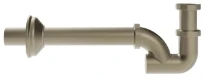 GESSI Technical Accessories Siphon 1 1/4”. Finox Brushed Nickel