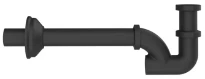 GESSI Technical Accessories Siphon 1 1/4”. Noir XL