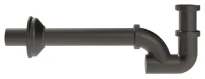 GESSI Technical Accessories Siphon 1 1/4”. Black Metal Brossé PVD