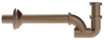 Gessi Technical Accessories Siphon 1 1/4”. Cuivre Brossé PVD