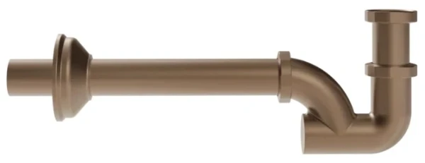PF01018#708 Gessi Technical Accessories Sifon van 1 1/4" Geb. Koper PVD