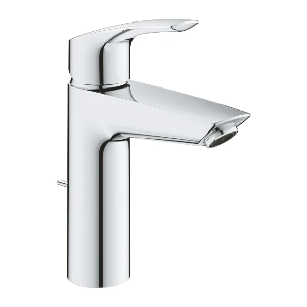 2339330E Grohe Eurosmart 2021 M wastafelmengkraan met automatische lediging - chroom - Energy saving