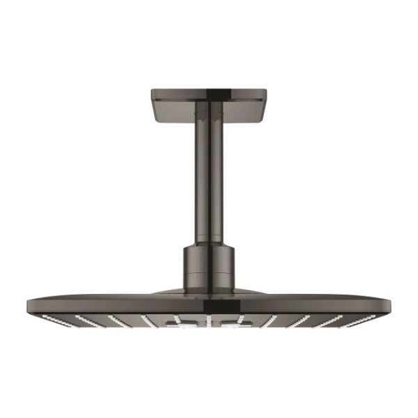 Grohe Rainshower SmartActive 310 ens.dou.d.tête 142mm - Hard Graphite