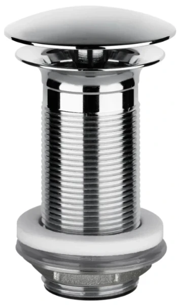 Gessi Technical Accessories Bonde pour lavabo sans trop plein, vidage libre. chromé
