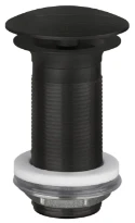 GESSI Technical Accessories Bonde pour lavabo sans trop plein, vidage libre. Aged Bronze