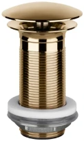 GESSI Technical Accessories Bonde pour lavabo sans trop plein, vidage libre. Warm Bronze PVD