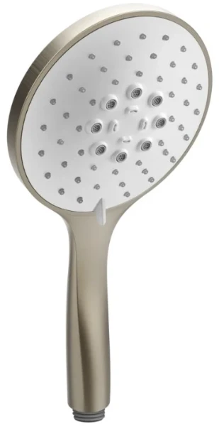 Gessi Technical Accessories Rettangolo Shower Douchette anticalcaire trois jets Finox nickel brossé