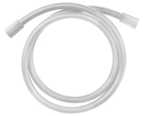 GESSI Ingranaggio Flexible cromalux avec raccord 1/2” conique, longueur 1,50 m. Blanc CN