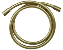 GESSI Ingranaggio Flexible cromalux avec raccord 1/2” conique, longueur 1,50 m. Brushed Brass PVD