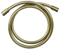 GESSI Ingranaggio Flexible cromalux avec raccord 1/2” conique, longueur 2,00 m. Brushed Brass PVD