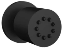Gessi Ingranaggio Douchette latérale orientable. Noir XL