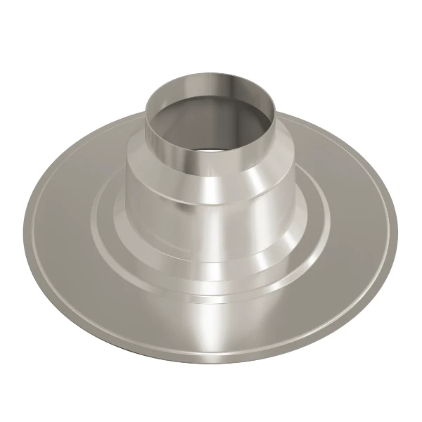 Ubbink Alu plakplaat (hoogte 150mm) 125 mm