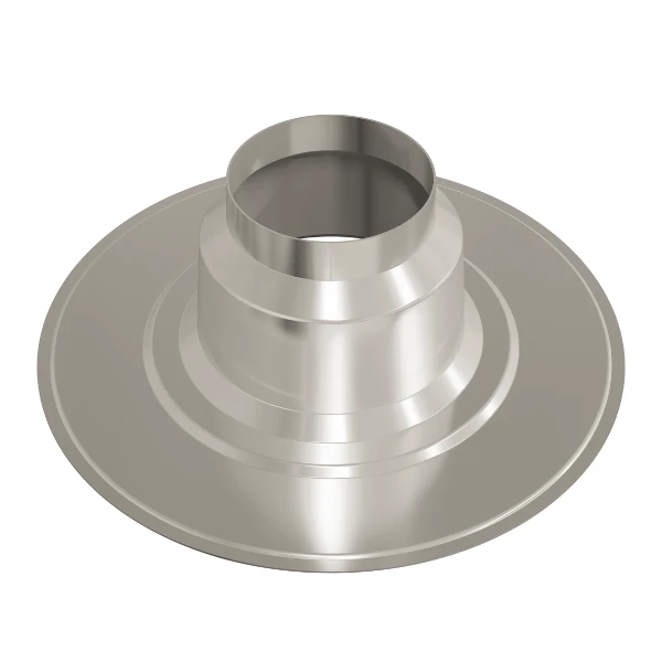 Ubbink Alu plakplaat (hoogte 150mm) 131 mm