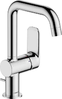 Hansa Hansabasic mitigeur lavabo avec levier latéral - avec clic-clac - chromé