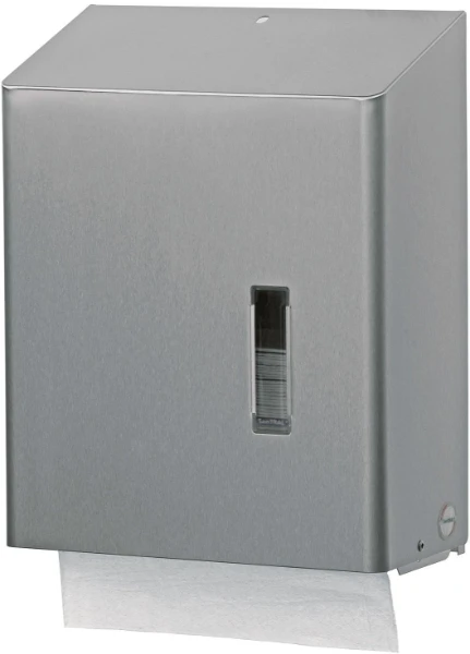 C&C Santral Plus PTU31E vouwhanddoekdispenser - geborsteld RVS - FPP