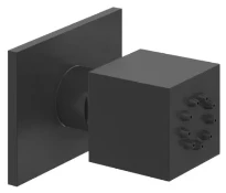 GESSI Rettangolo Shower Douchette latérale orientable. Noir XL