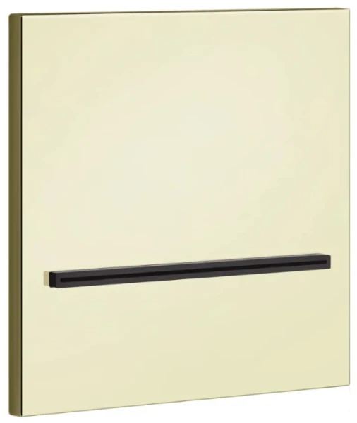 GESSI Shower316 Bec cascade mural pour douche ou bagnoire à compléter par un mitigeur à commande séparée. Brass PVD