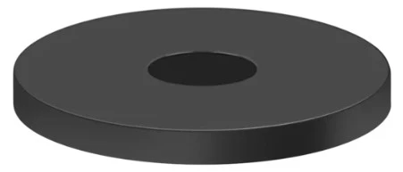 GESSI Anello Commande séparée ELECTRONIQUE sur plan fournie avec flexibles de raccordement 3/8", batterie et 2 robinets sous-lavabo pour controle de la température et du débit. Noir XL