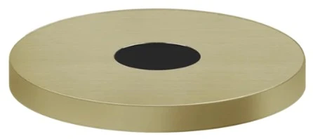 GESSI Anello Commande séparée ELECTRONIQUE sur plan fournie avec flexibles de raccordement 3/8", batterie et 2 robinets sous-lavabo pour controle de la température et du débit. Brushed Brass PVD