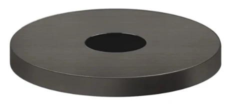 GESSI Anello Commande séparée ELECTRONIQUE sur plan fournie avec flexibles de raccordement 3/8", batterie et 2 robinets sous-lavabo pour controle de la température et du débit. Black Metal Brossé PVD