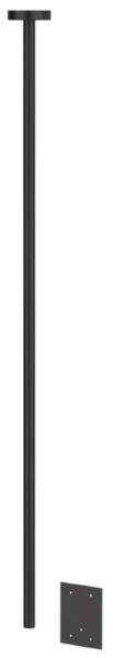 GESSI Ingranaggio Partie apparente pour Robinet éléctronique avec fixation au plafond, réglage de la température et du débit avec robinets sous-lavabo Aged Bronze