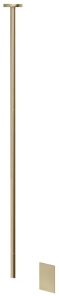 GESSI Ingranaggio Partie apparente pour Robinet éléctronique avec fixation au plafond, réglage de la température et du débit avec robinets sous-lavabo Warm Bronze Br. PVD