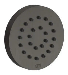 GESSI Ingranaggio Douchette laterale Black Metal Brossé PVD