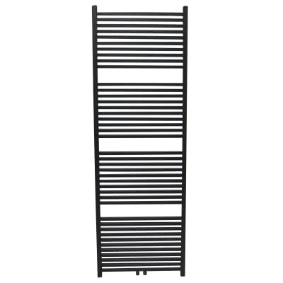 Procasa Caldo Squaro sèche-serviette à tubes carrés - 1800x600mm - 1095W - raccordement en bas - gris mat