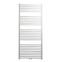 Procasa Caldo Squaro sèche-serviette à tubes carrés - 1400x600mm - 744W - raccordement en bas - RAL 9016 blanc signalisation