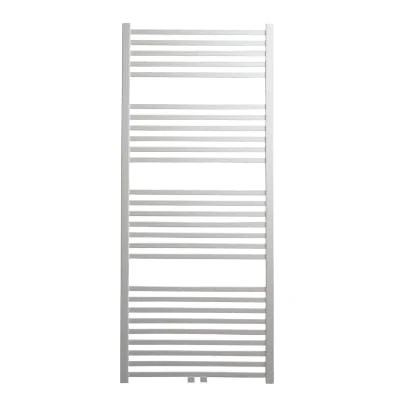 Procasa Caldo Squaro handdoekradiator - vierkante buizen 1400 x 600 mm - 744 Watt (EN442 75/65/20) - 1MM8 - RAL 9016 Verkeerswit onderaansluiting - RAL 9016 Ver