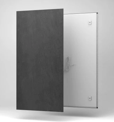 Procasa Sensus panneau infrarouge céramique avec Wifi + détecteur - 592 x 1192 mm - 700W - noir basalte