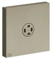 GESSI Rettangolo Shower Douchette latérale avec jet de brumisation. Finox Brushed Nickel