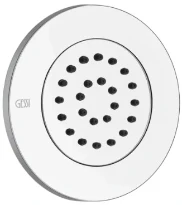 GESSI Body Jets Parties apparentes pour douchette laterale orientable chromé