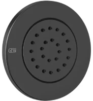 Gessi Body Jets Parties apparentes pour douchette latérale orientable Noir XL
