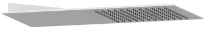 GESSI Tremillimetri Pomme de douche murale QUADRO 300. Blanc CN