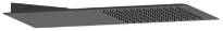 GESSI Tremillimetri Pomme de douche murale QUADRO 300. Noir XL