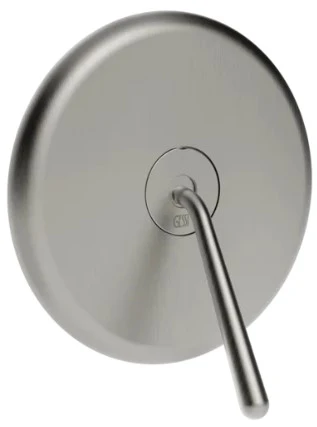 GESSI Goccia Parties apparentes pour mitigeur mural, 1 sortie. Chrome Brosse