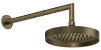 Gessi Ingranaggio douche de tête latérale orientable. Antique Laiton