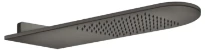 GESSI Ingranaggio Pomme de douche anticalcaire Black Metal Brossé PVD