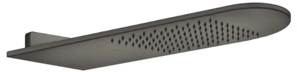 GESSI Ingranaggio Pomme de douche anticalcaire Black Metal Brossé PVD