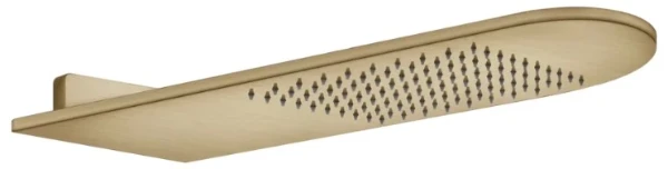PF45163#726 Gessi Ingranaggio Wand-hoofddouchekop Warm Bronze Br. PVD