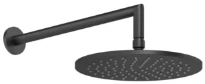 Gessi Ingranaggio douche de tête latérale orientable. Noir XL