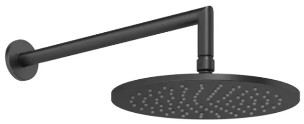 Gessi Ingranaggio douche de tête latérale orientable. Noir XL