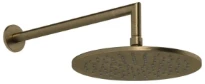 Gessi Ingranaggio douche de tête latérale orientable. Antique Laiton
