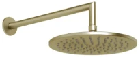 Gessi Ingranaggio douche de tête latérale orientable. laiton brossé PVD