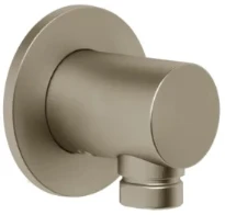 GESSI Ingranaggio Sortie murale coudée. Finox Brushed Nickel