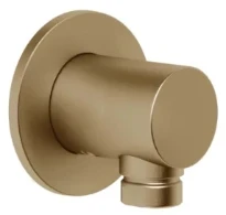 GESSI Ingranaggio Sortie murale coudée. Warm Bronze Br. PVD