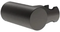 Gessi Ingranaggio Support mural orientable pour douchette. Black Metal Brossé PVD