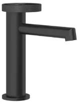 GESSI Anello Mitigeur lavabo, sans vidage, avec flexibles de raccordement. Noir XL